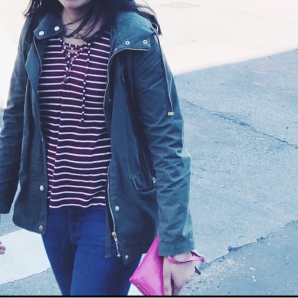 Green utility jacket - Picture 5 of 6